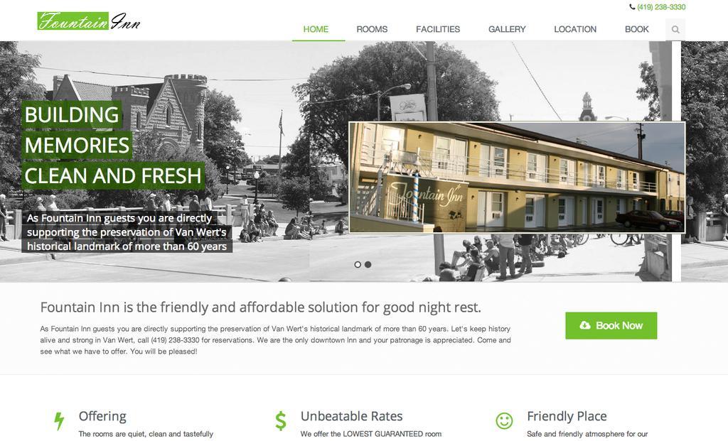 Fountain Inn Van Wert Exterior foto